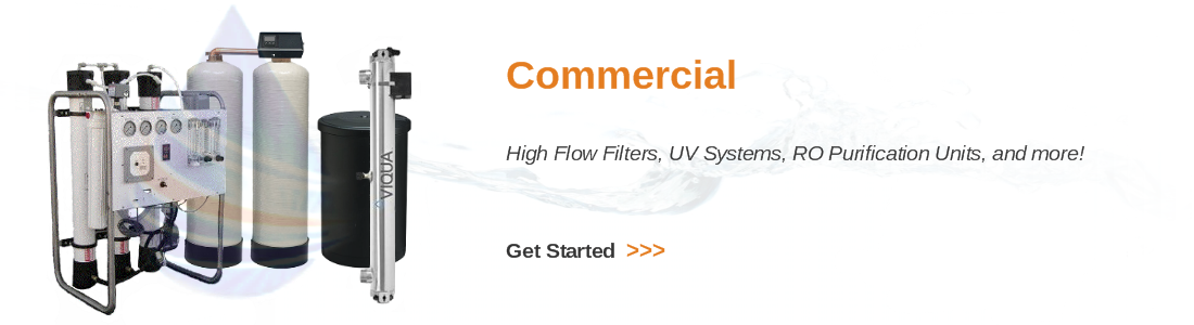 commercial water filters and treatment systems by RainDance 